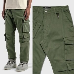 Reese Cooper Made in USA Cotton Multi Pocket Outdoor Hiking Cargo Pants - 34